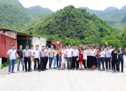 Chương trình kiến tập của lớp Giám đốc Sản xuất chuyên nghiệp CPO08 – Đến Chiềng Châu, thăm nhà máy tre lớn nhất đất Việt